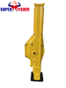 Heavy-Duty Mechanical Steel Jack with Folding Handle for Lifting Equipment 