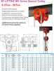 MG Series Heavy Duty Hand Operated Gear Trolley