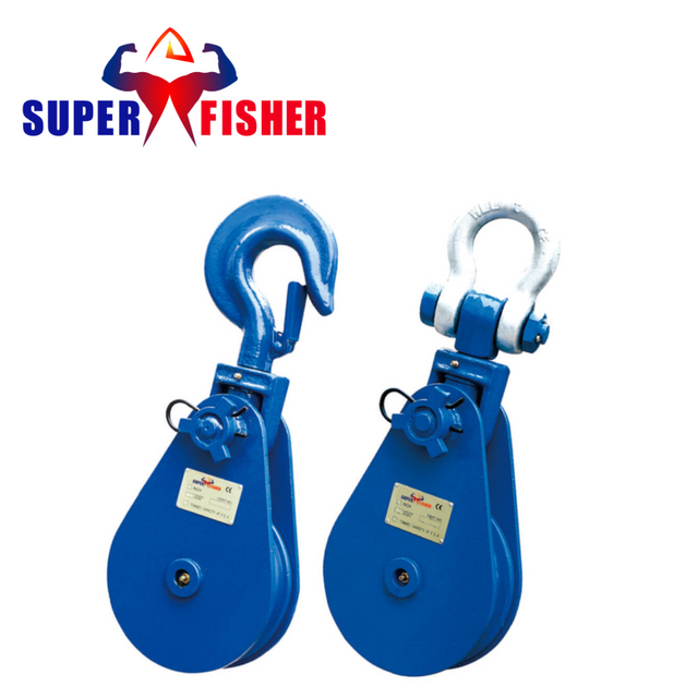 Cy Snatch Block Hand Pulley Puller Hook Type Single Sheave