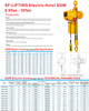 0.5Ton - 10Ton Electric Hoist