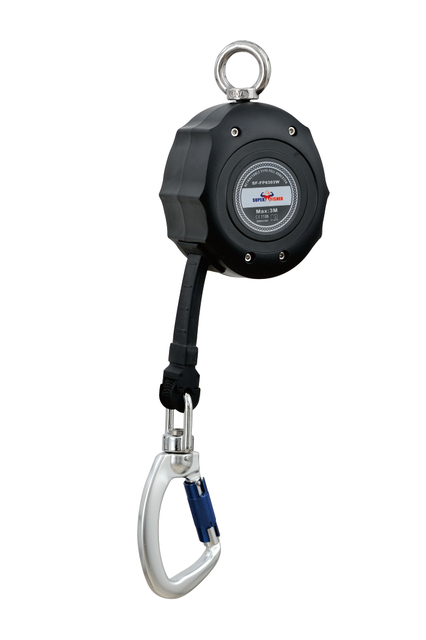 3 Meters En360 Safety Equipment Retractable Fall Arrester Self-Retracting Lifeline Arrest
