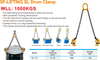 Heavy Duty SL Drum Clamp Capacity 1 Ton for Lifting Equipment