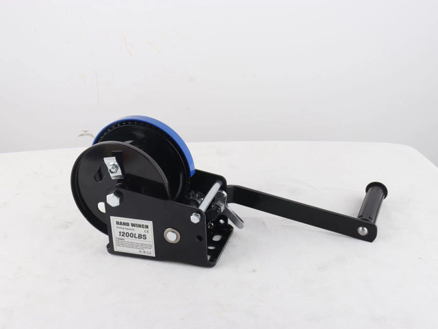 Heavy Duty Manual Winch with Wire Cable for Boat Trailer Marine Use for Handling Material