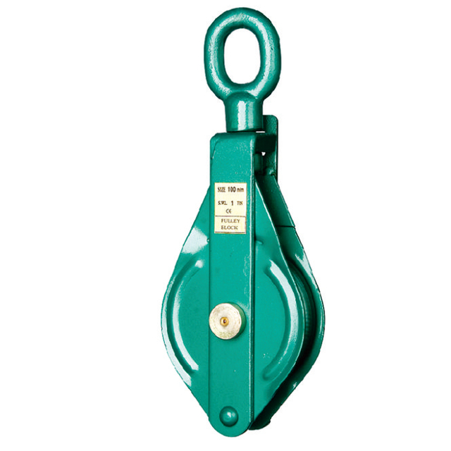 Heavy Duty Marine Rigging Hardware Cy Snatch Block Hand Pulley Puller Hook Type Single Sheave