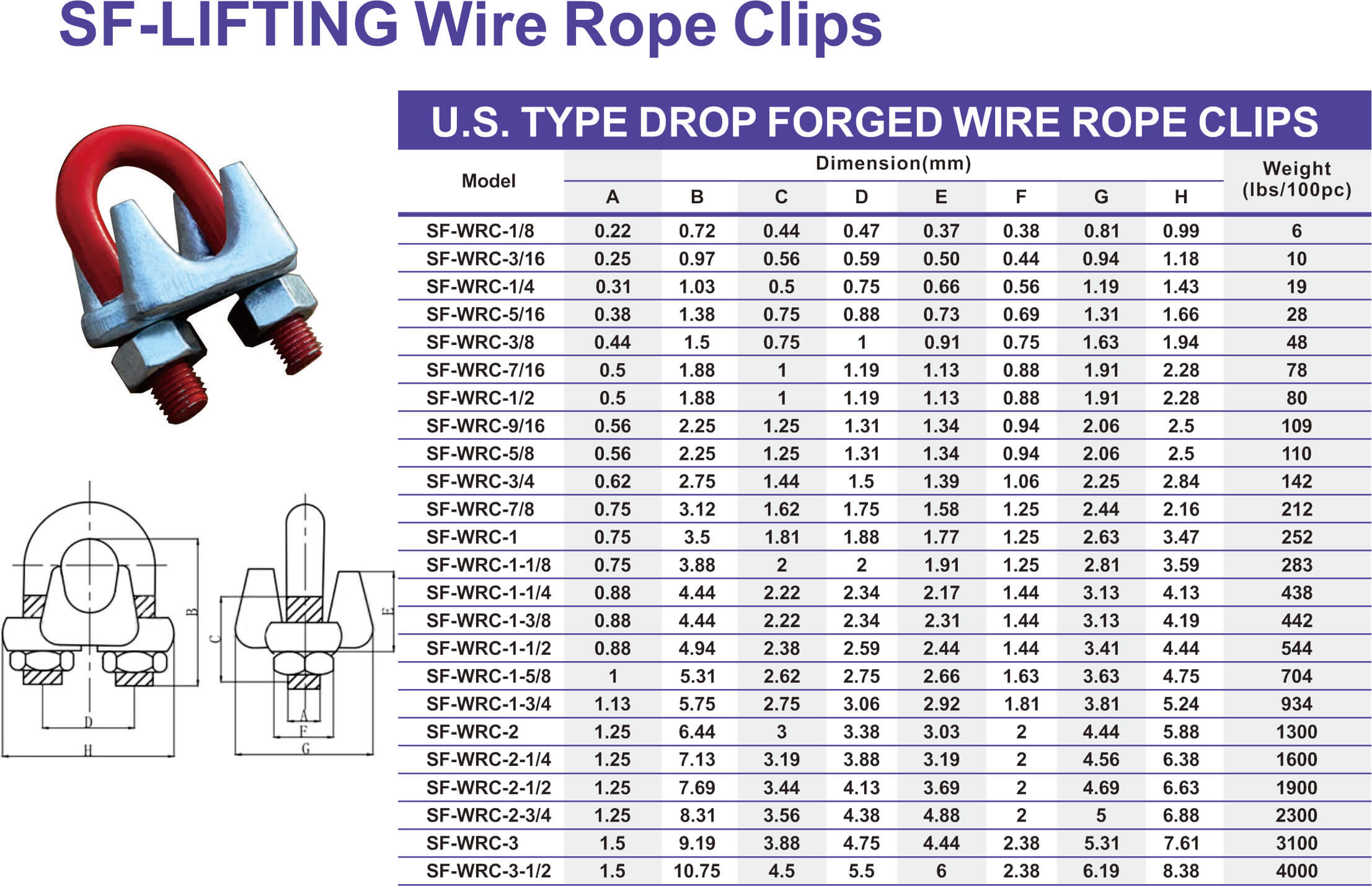Wire Rope Clips-2