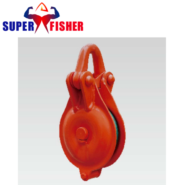 Cy Snatch Block Hand Pulley Puller Hook Type Single Sheave