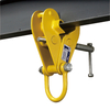 High Quality Lifting Forged Beam Clamp Pipe Lifter with Shackle 10t Capacity