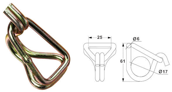 SWAN HOOK（1"-3"）
