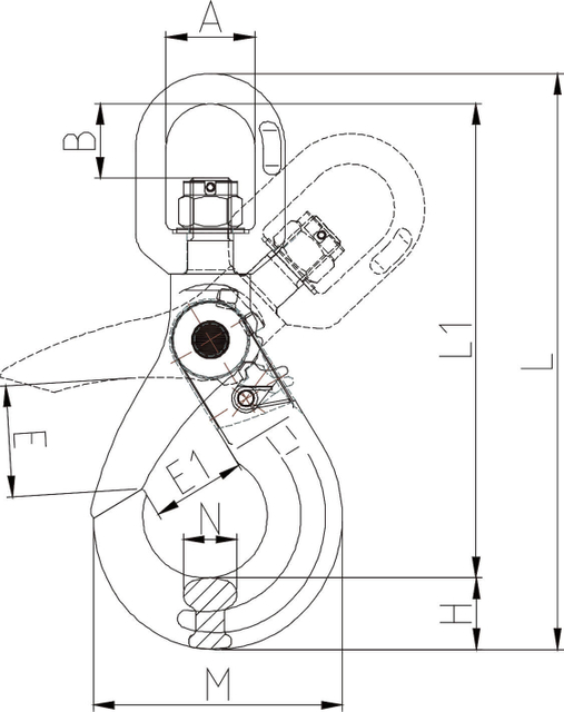 SF809-G80 Selflock Hook Improved