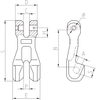 SF819- G80 Clevis Clutch