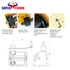 Highly Rugged Design Automatic Brake Hand Wormgear Winches Manibox MS250-MS1000