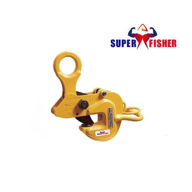 TMS Horizontal plate clamp with safety lock
