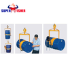 Industrial Portable DM/DR Series Vertical Drum Lifters for Forklift And Load Hook 