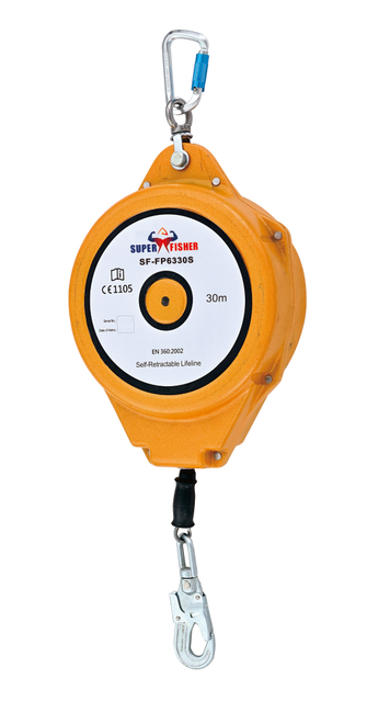 30 Meters En360 Safety Equipment Retractable Fall Arrester Self-Retracting Lifeline with Stainless Steel Rope Arrest