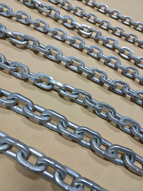 7mm G80 Square D Shape Forest Lifting Lashing Chain