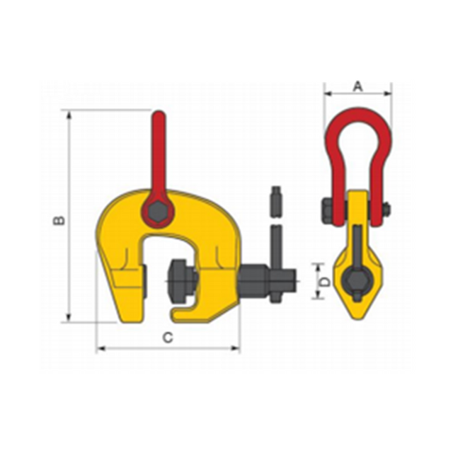 STC Screwcam clamp