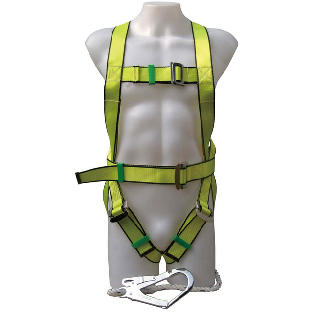 FULL BODY HARNESS WITH WITH ROPE AND HOOK
