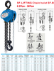 0.5Ton - 30Ton Manual Chain Hoist