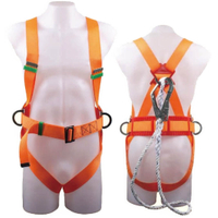 FULL BODY HARNESS WITH WITH ROPE AND HOOK