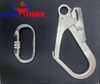 CE Certified Fall Protector Arrest Steel Snap Hook Outdoor Climbing Safety Harness Lanyard Carabiner / Karabiner
