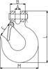 G70 CLEVIS SLIP HOOK