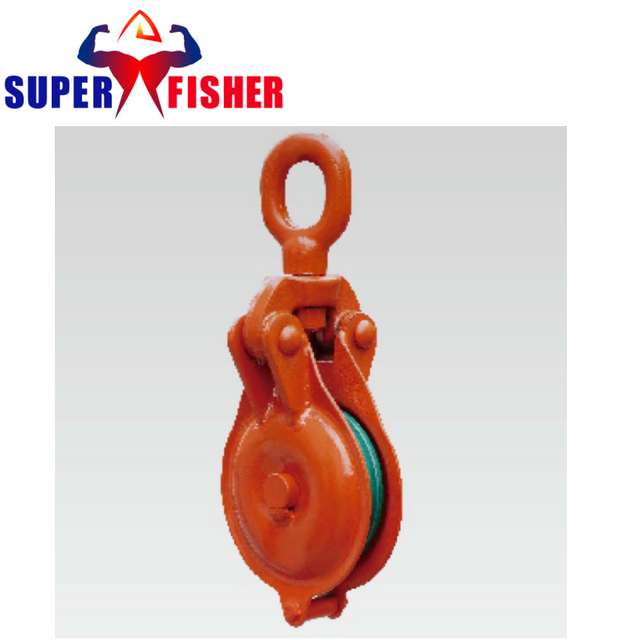 Cy Snatch Block Hand Pulley Puller Hook Type Single Sheave