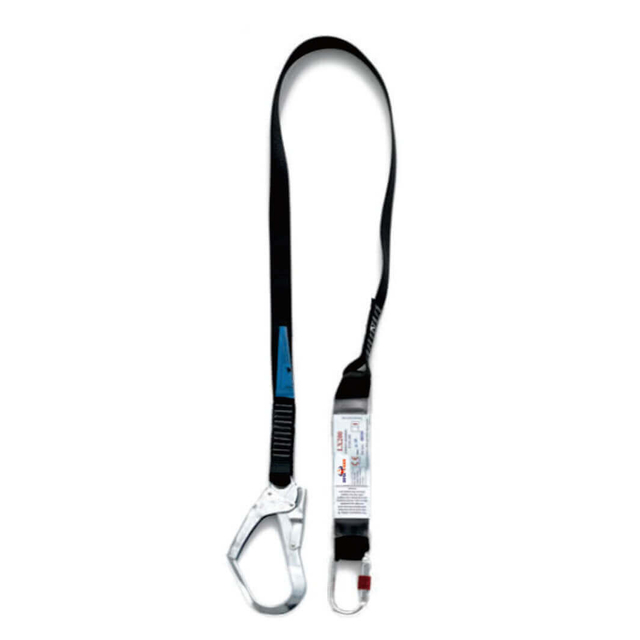 SINGLE LANYARD WITH ABSORBER WITH CE CERTIFICATE