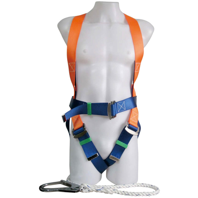 FULL BODY HARNESS WITH WITH ROPE AND HOOK
