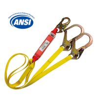 DOUBLE LANYARD WITH ABSORBER WITH ANSI Z359.13-2013
