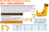 3 Ton Heavy Duty Js Structure Lifting Horizontal Pipe Clamp for Lifting Equipment