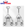 Stainless Steel Equipment Cargo Carrier Transporter Hydraulic Jack Hand Lift Pallet Truck