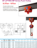 MP Series Manual Hoisting Trolley for Heavy-Duty Lifting Tasks