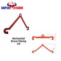 Customized Precision 500kg LR/LH Vertical Horizontal Oil Drum Lifting Clamp with Lid