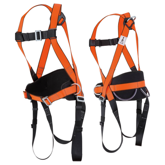 FULL BODY HARNESS WITH WORKING POSITION BELT WITH CE CERTIFICATE