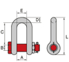 G-2150 High Strength Bolt Type Dee Shackle