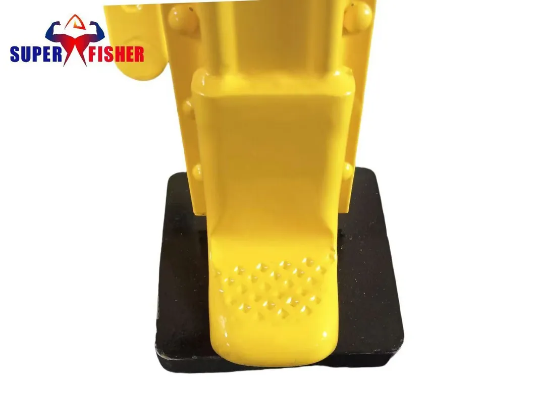 Mechanical Steel Jack Lifting Mechanism in Action