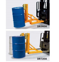 360kg Capacity DR Series Grip Forklift Attachment Adjustable Drum Grab