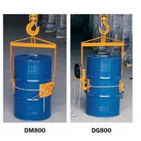 Industrial Portable DM/DR Series Vertical Drum Lifters for Forklift And Load Hook 