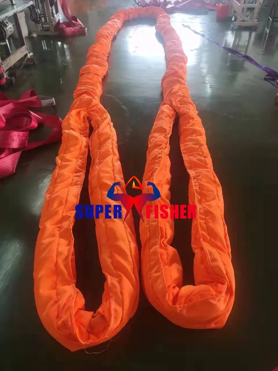 Real Product Showcase of Endless Round Slings in Factory