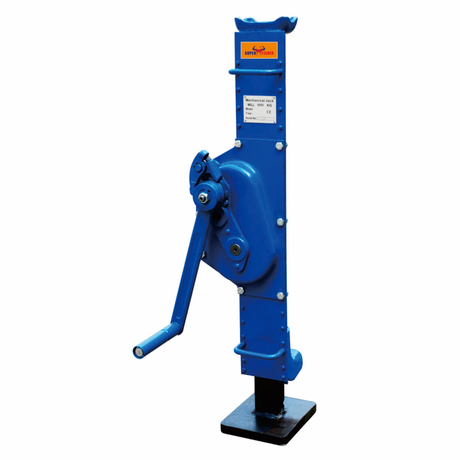 Heavy-Duty Mechanical Steel Jack with Folding Handle for Lifting Equipment
