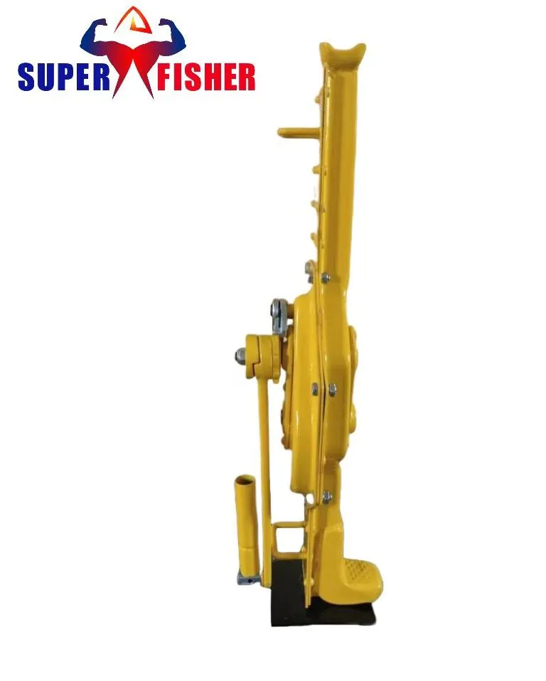 Collapsible Lever and Folding Handle Design on Mechanical Jack